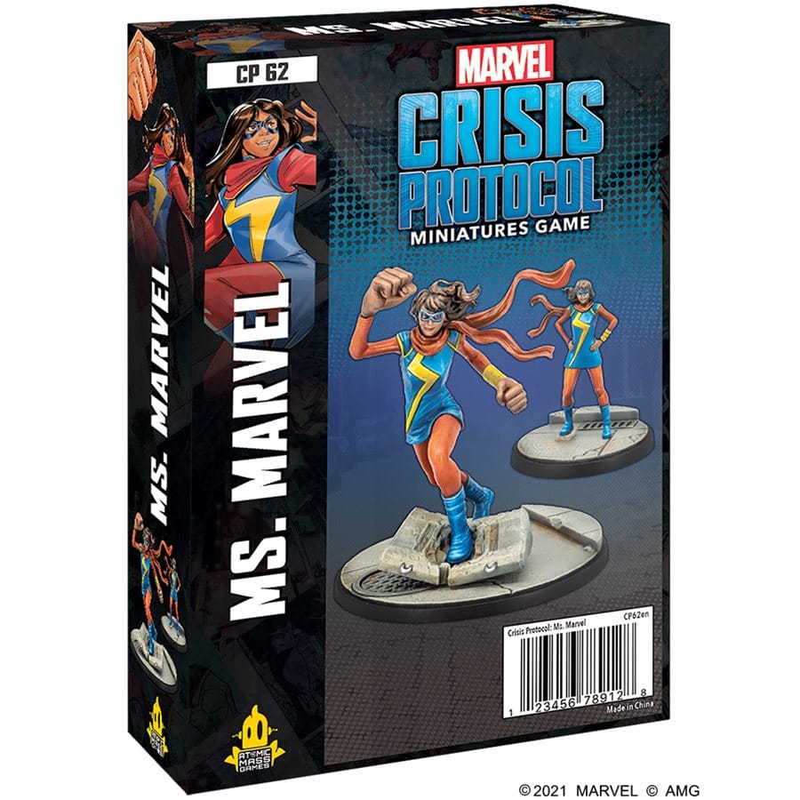 Marvel Crisis Protocol: Ms. Marvel Character Pack image 0